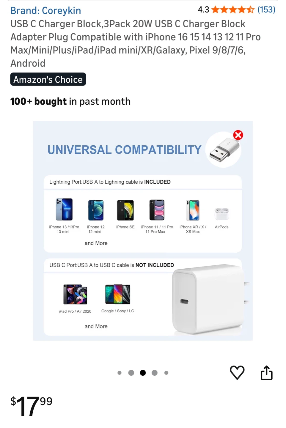 USB-C Charger 20W - photo 4