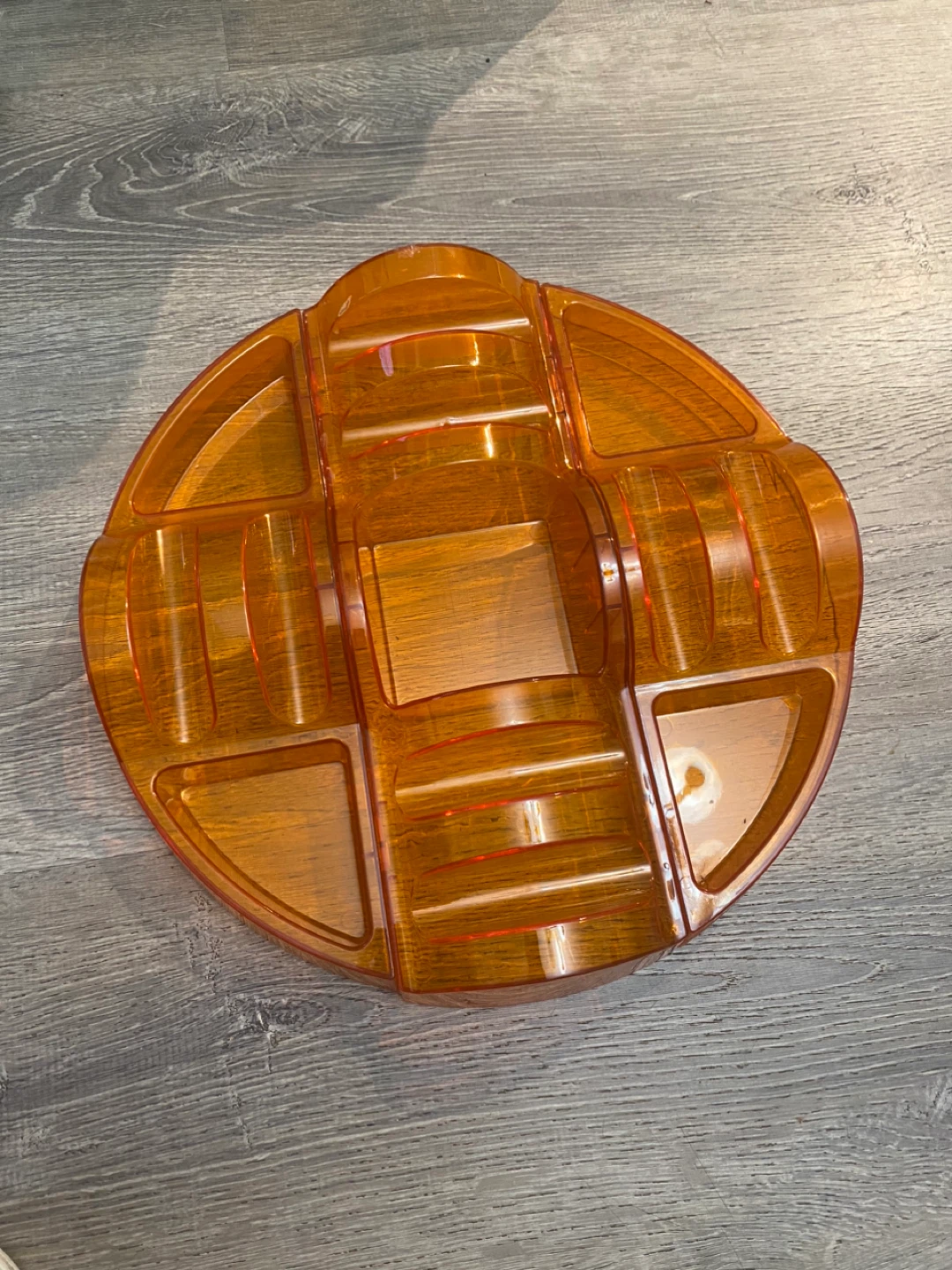 2011 Avon Large Orange Taco Party Platter NEW With no box