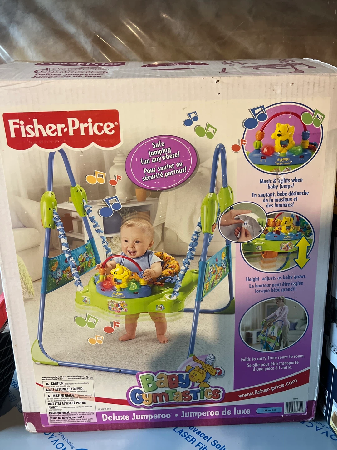 Fisher-Price Deluxe Baby Gymnastics Jumperoo