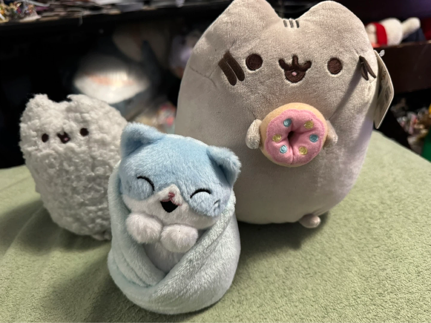 Pusheen Plush Toy with Donut