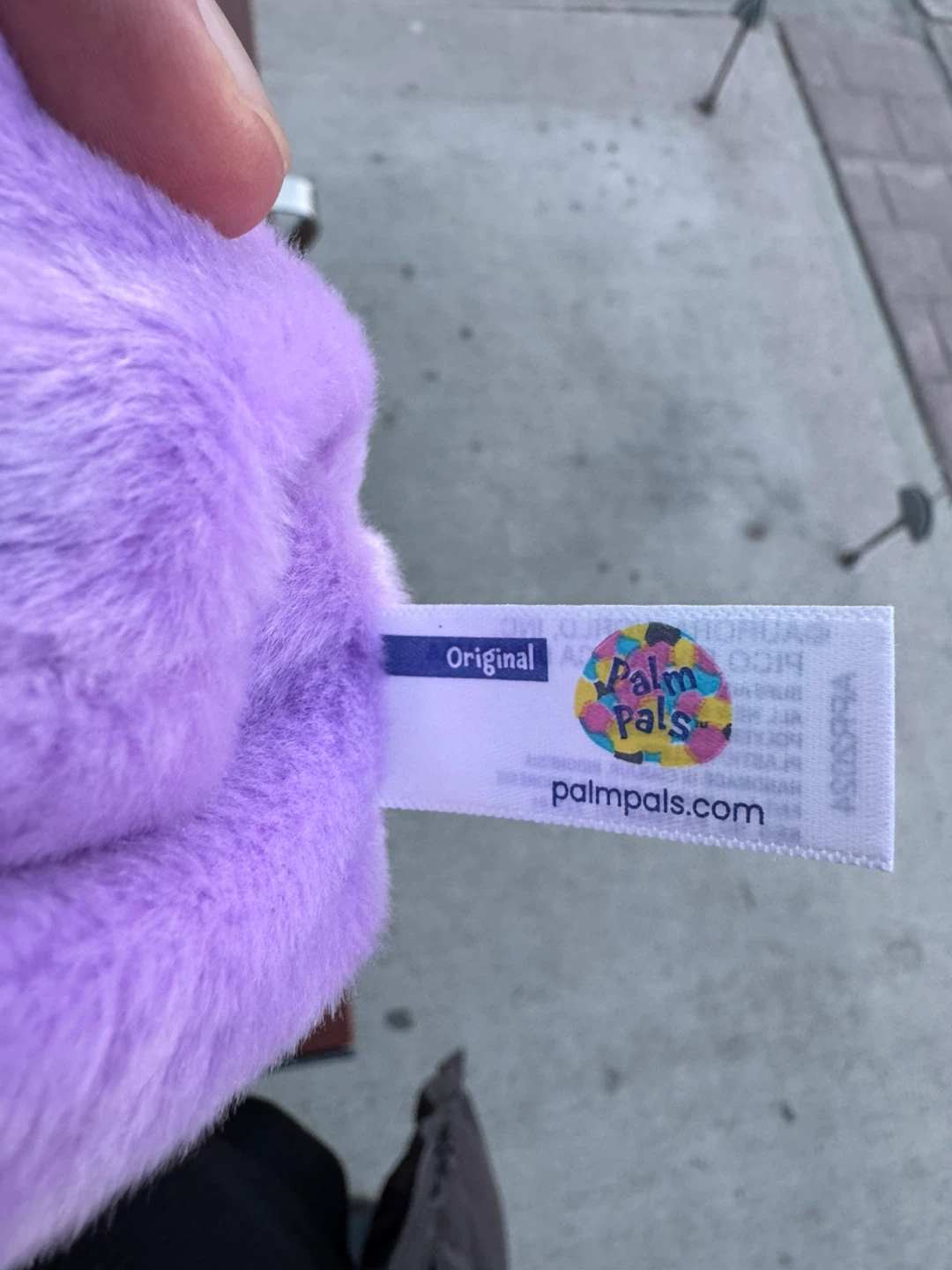 Palm Pals Purple Bat Plush - photo 2
