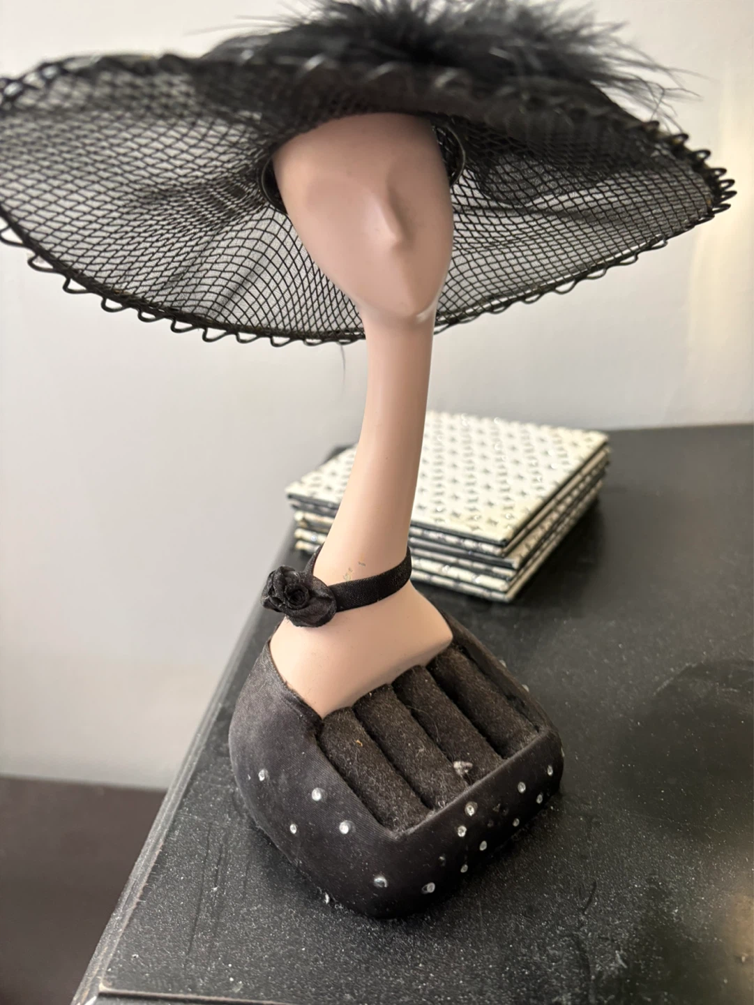 Novelty High Heel & Hat Trinket/Jewelry Holders