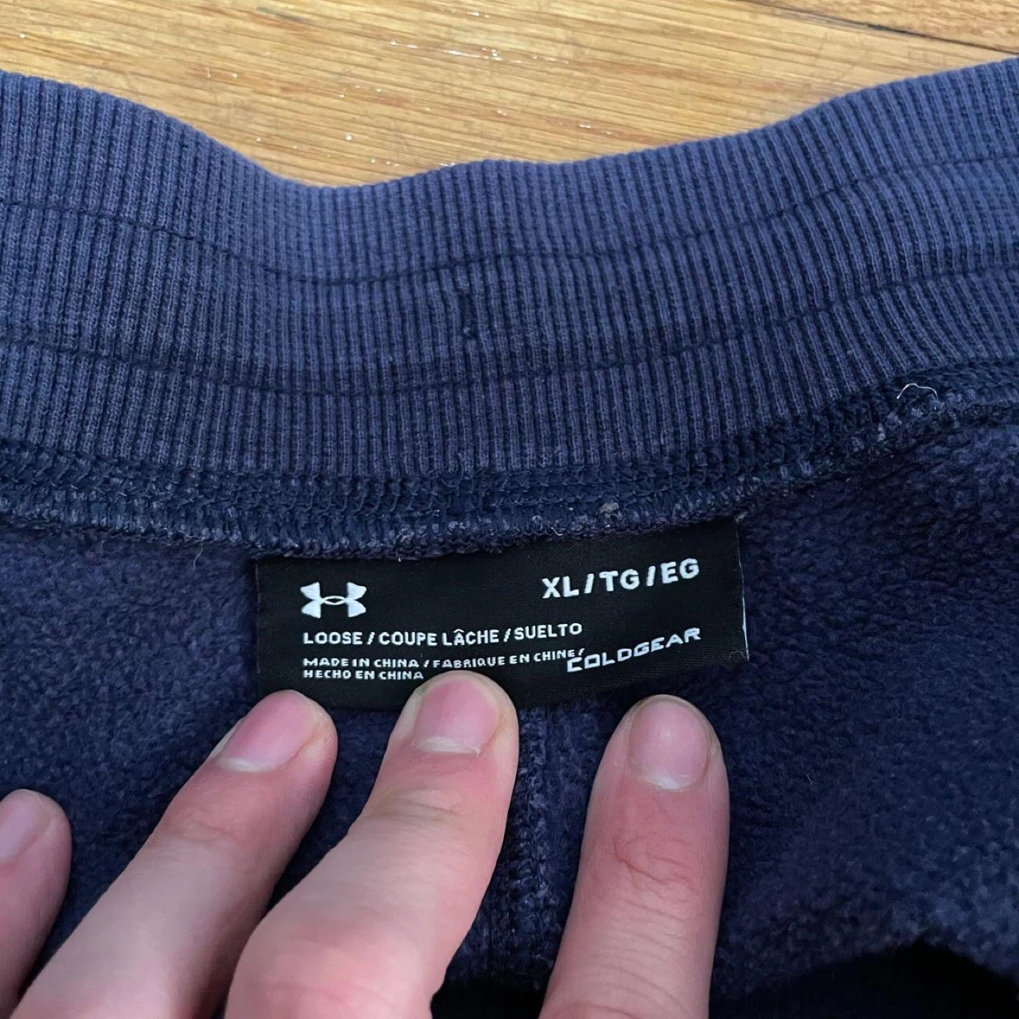 Under Armour Coldgear Sweatpants XL Navy Blue - photo 3
