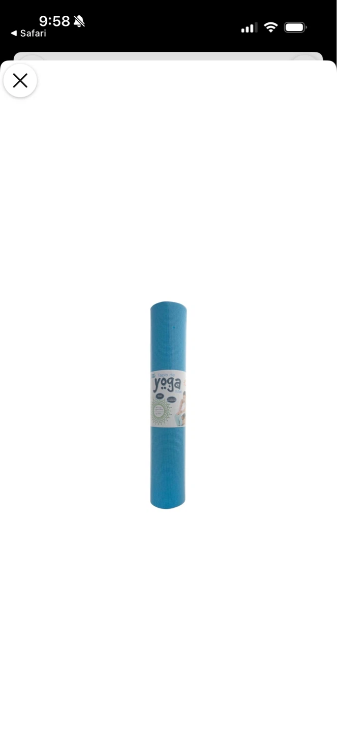 Blue Yoga Mat