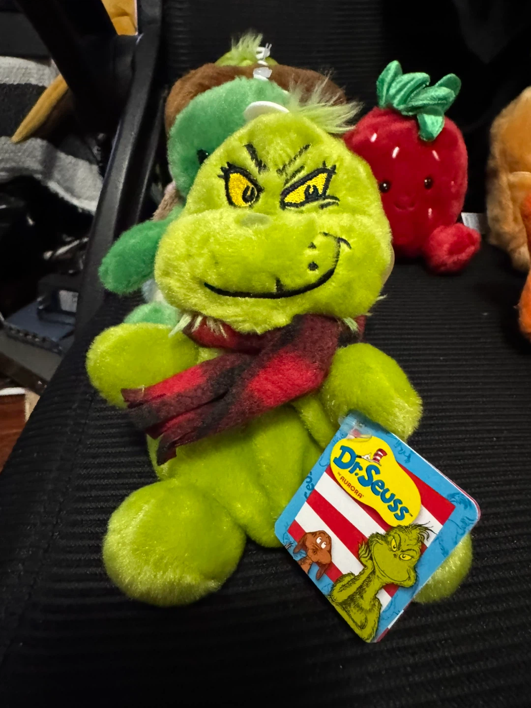 Aurora Dr. Seuss Grinch Plush Toy Palm Pals lot - photo 4