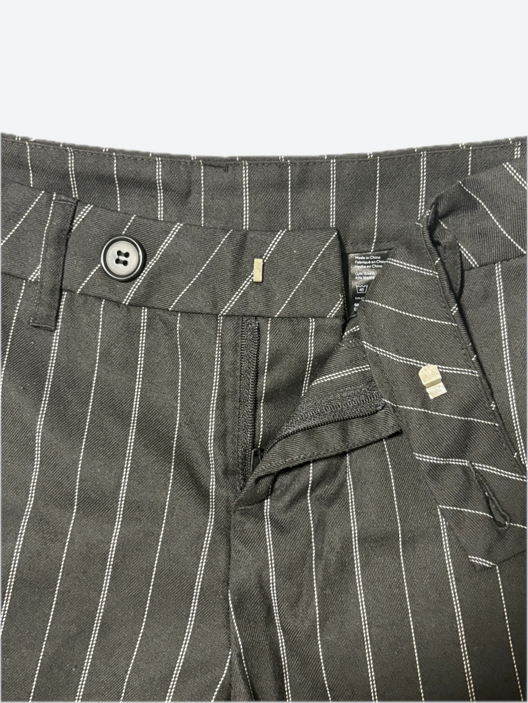 🖤🤍H&M Black Pinstripe Shorts - photo 4