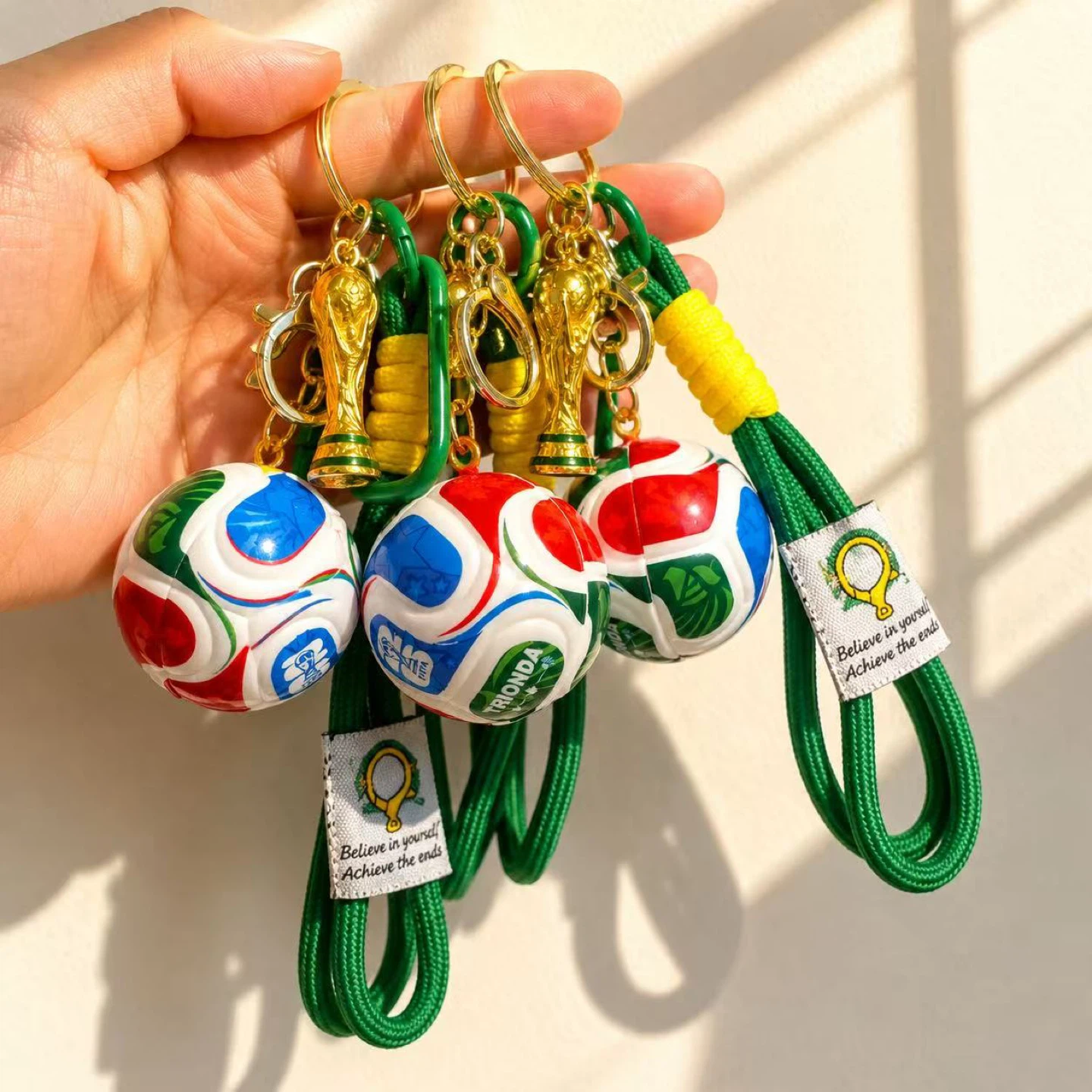 World Cup 2026 Football Keychain Perfect School Soccer Gift - photo 4