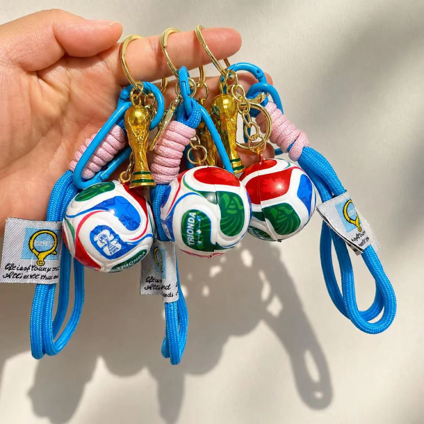 World Cup 2026 Football Keychain Perfect School Soccer Gift - photo 3