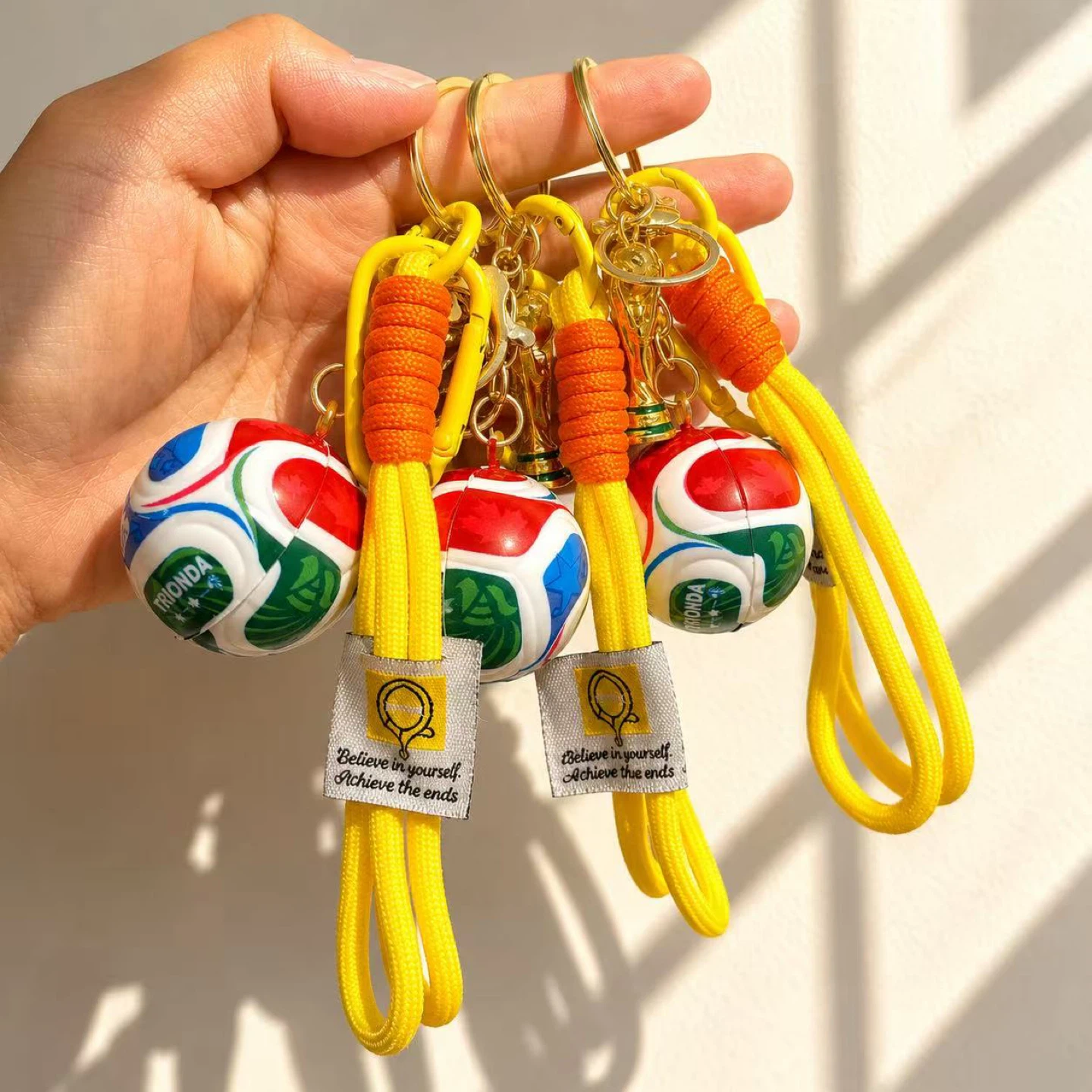 World Cup 2026 Football Keychain Perfect School Soccer Gift - photo 5