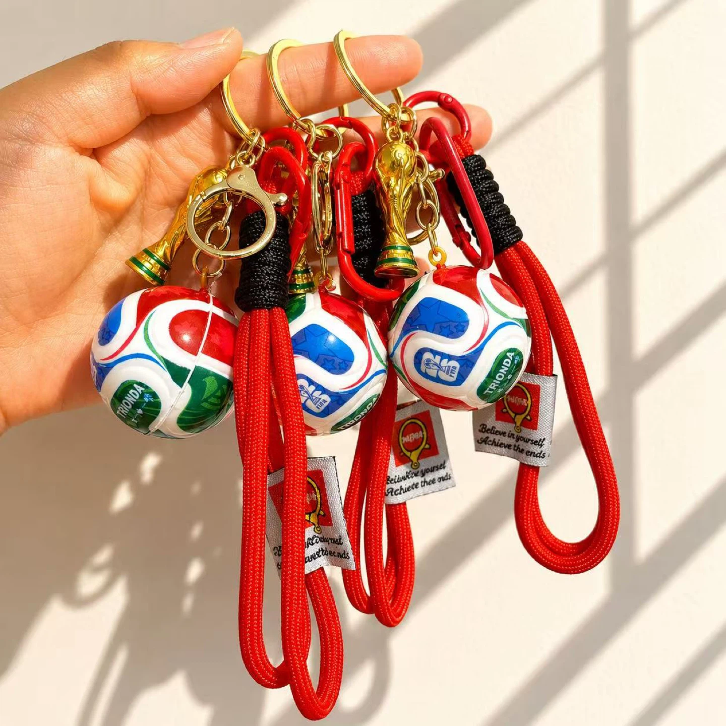 World Cup 2026 Football Keychain Perfect School Soccer Gift