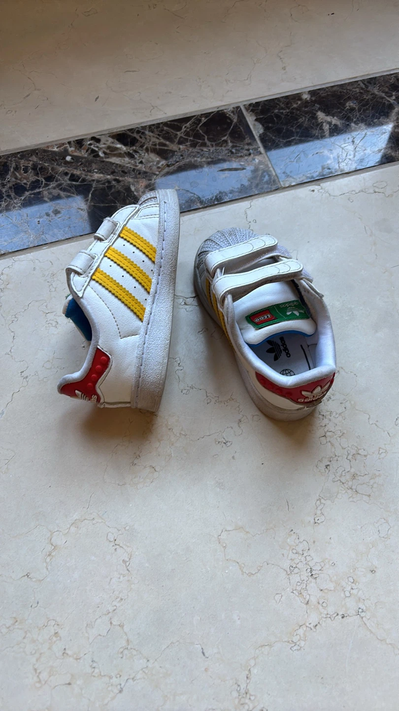 Special edition Adidas Lego X Superstar toddler shoes - photo 3