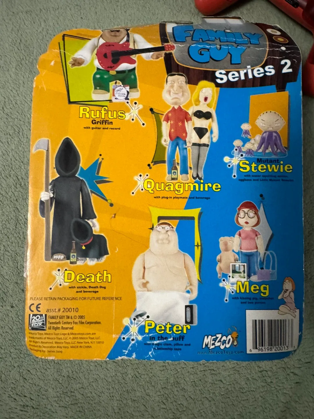 Family Guy Series 2 Mutant Stewie Action Figure - photo 2