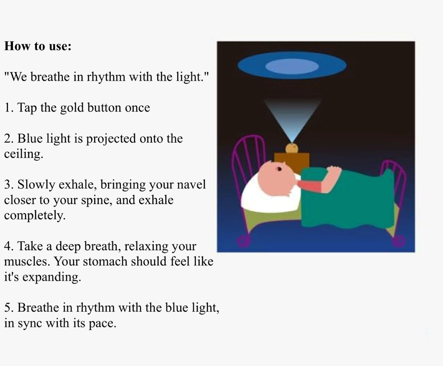 DEEP SLEEPER Sleeping / Meditation Light - photo 3