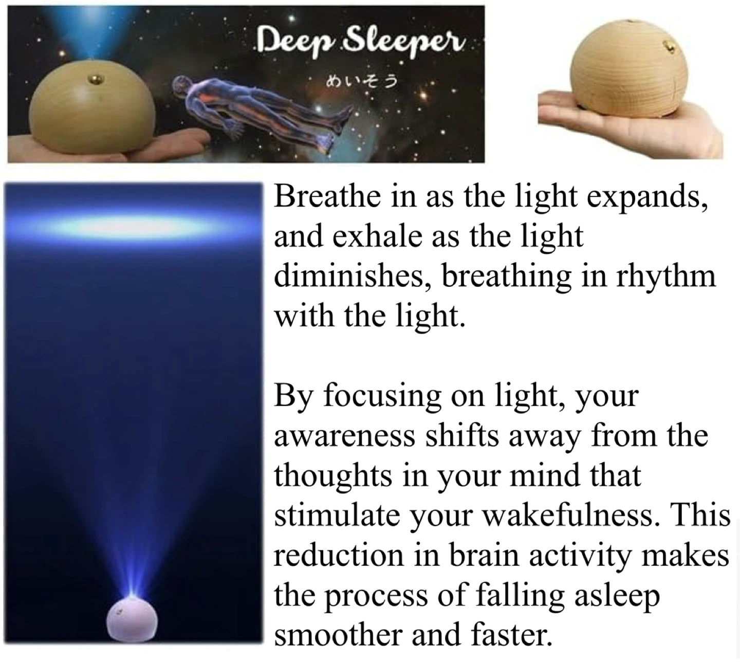 DEEP SLEEPER Sleeping / Meditation Light - photo 4