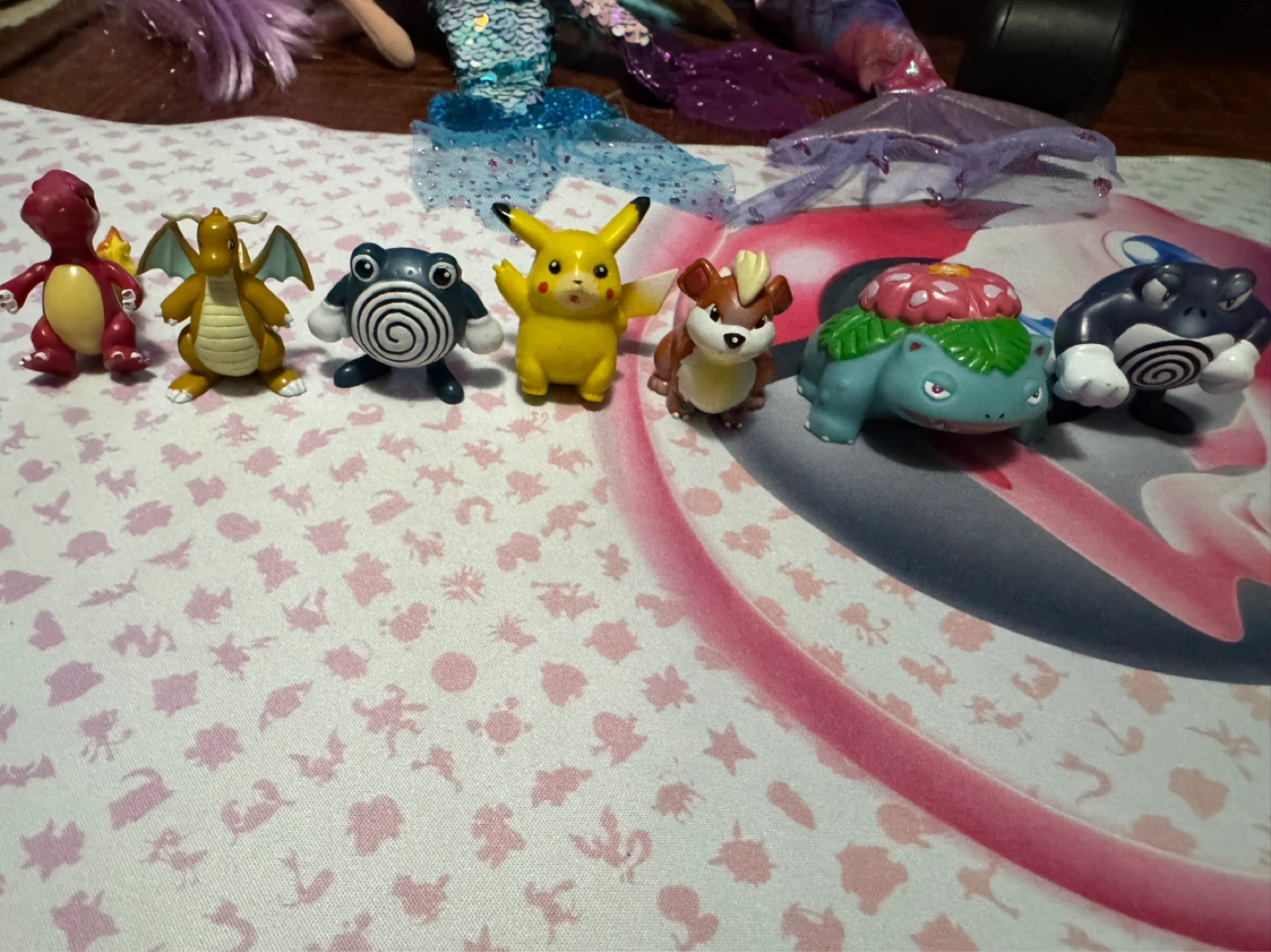 Pokemon Action Figures - Set of 6 Tomy 1995 lot