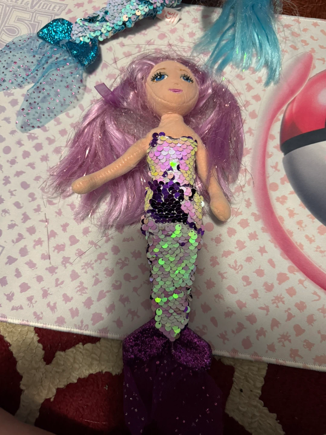 Aurora Plush Mermaid Doll - photo 3