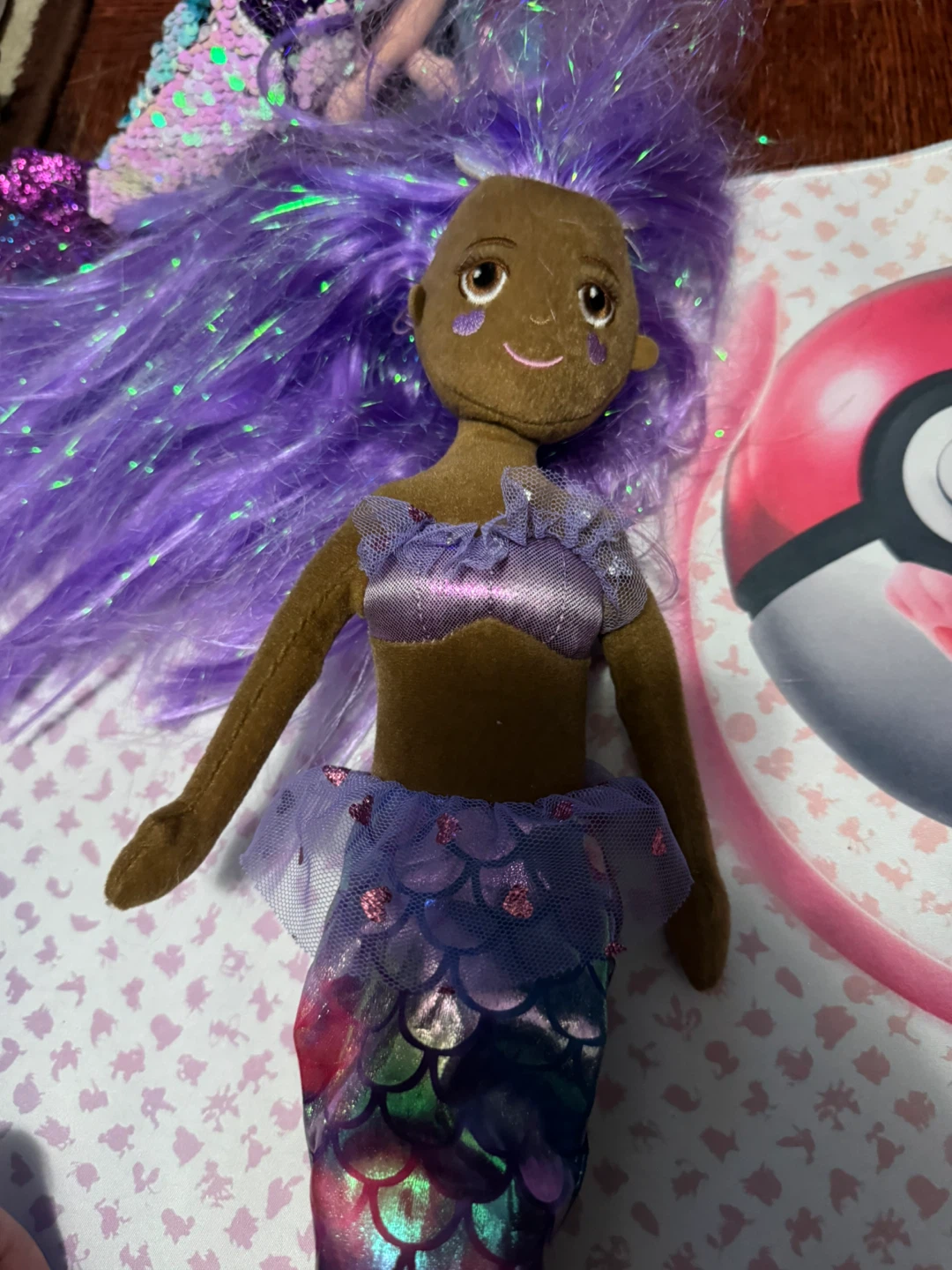 Aurora Plush Mermaid Doll - photo 4