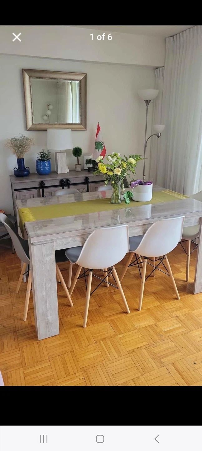 Dining Table and Chairs Set