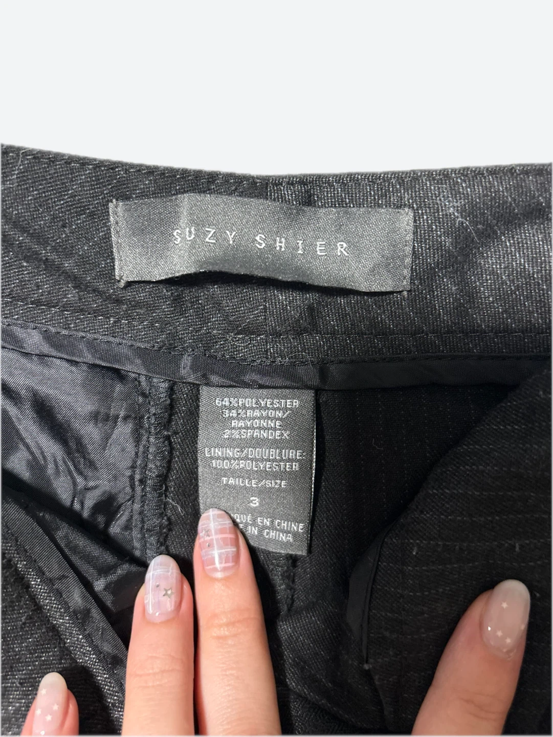 🩶Grey pinstripe trousers - photo 2