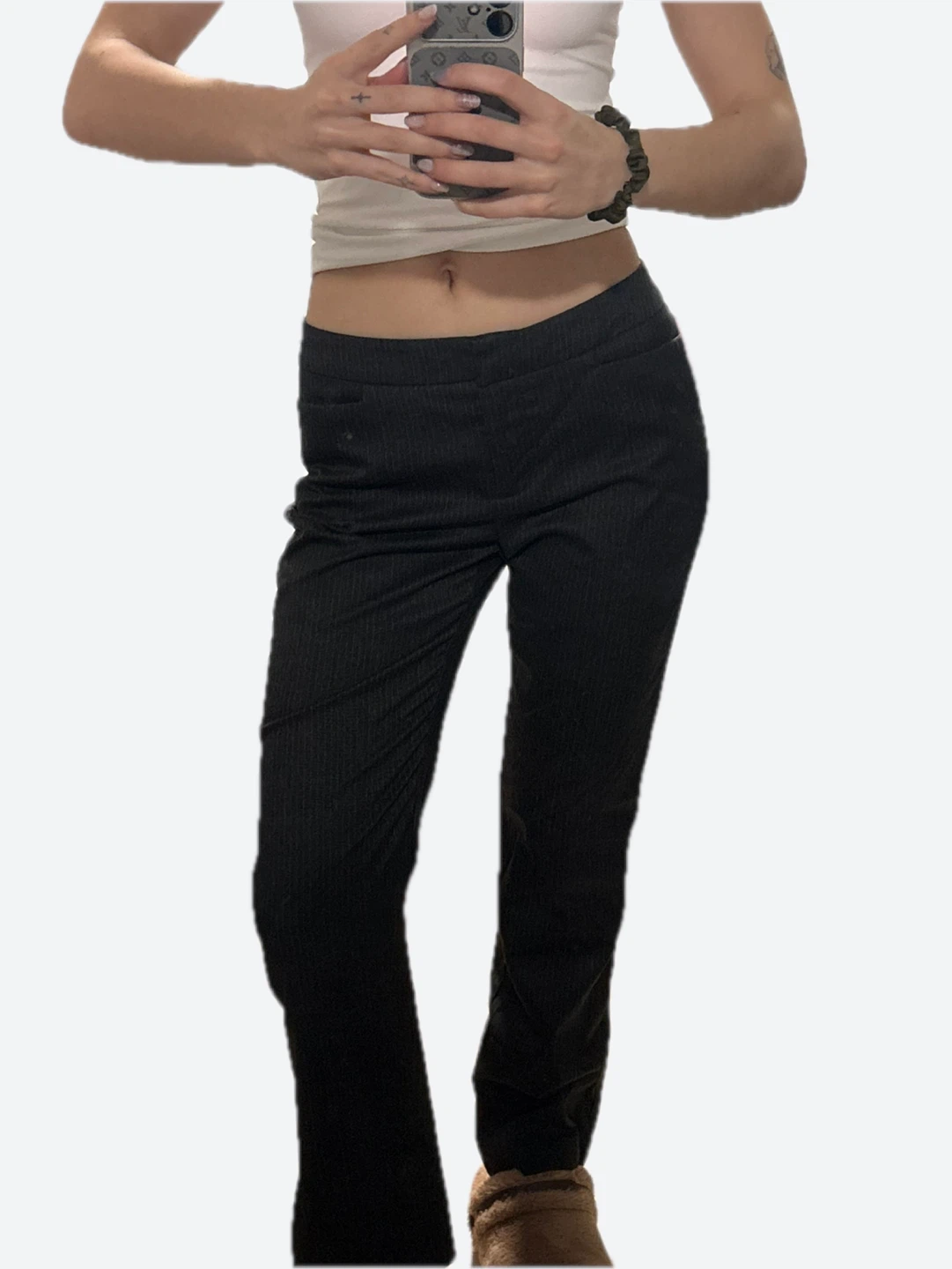 🩶Grey pinstripe trousers - photo 3