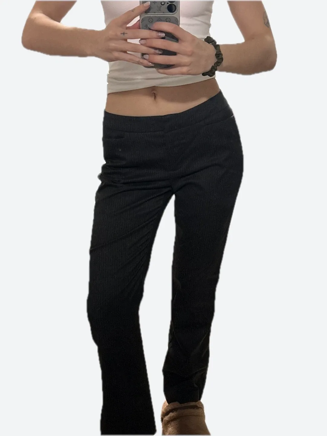 🩶Grey pinstripe trousers - photo 3