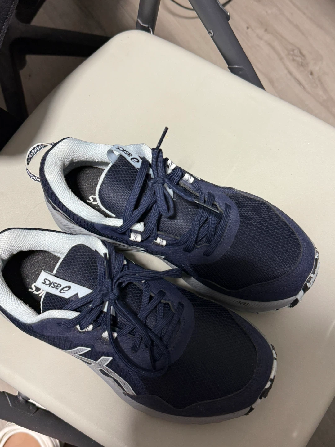 ASICS Navy Blue Running Shoes - photo 2