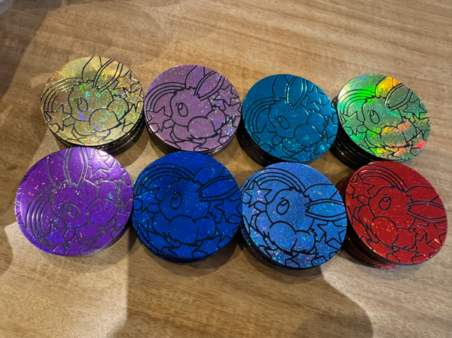 Pokemon Eevee Evolution Coins - Set of 8 - photo 2
