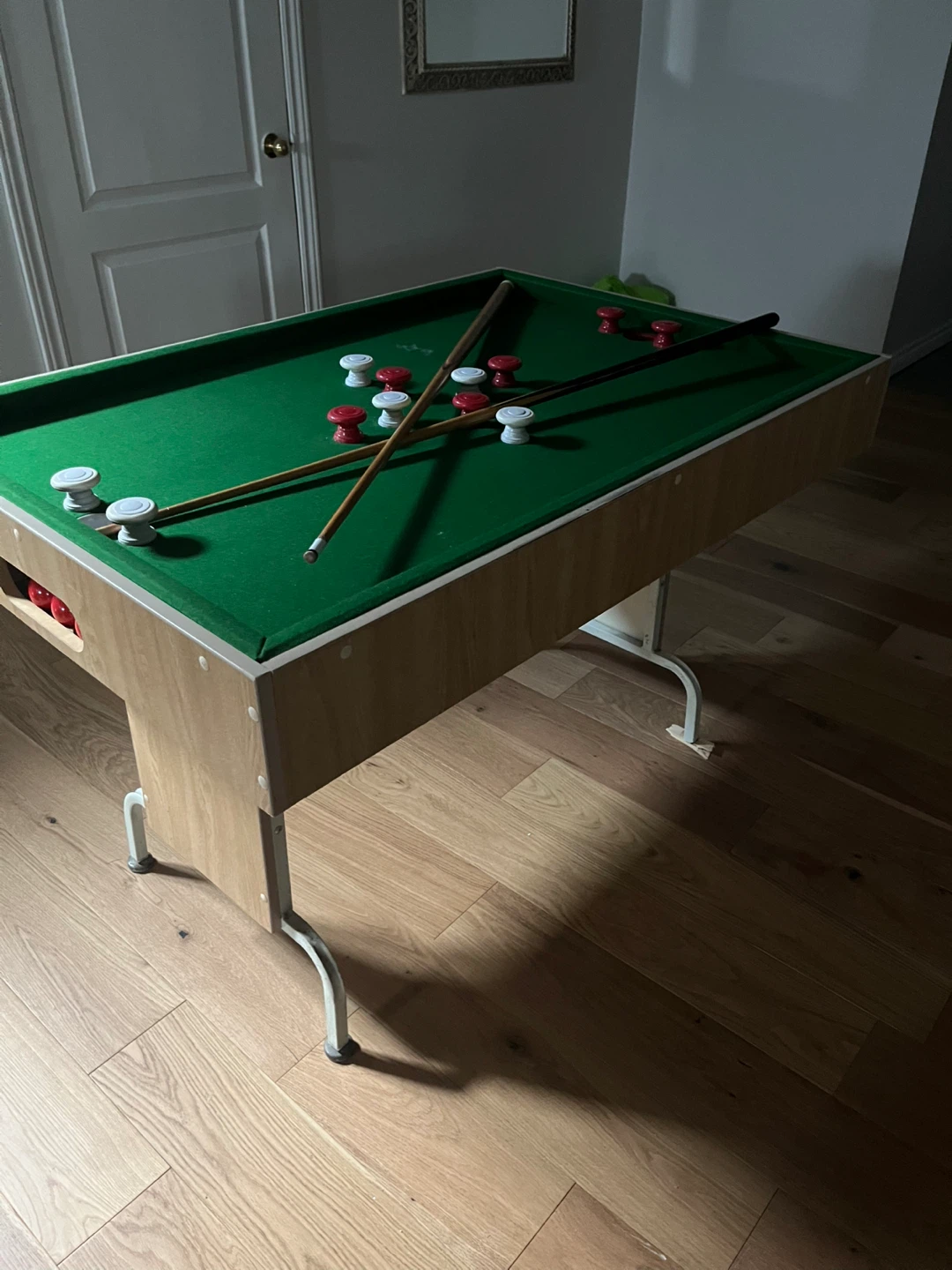 Bumper Pool Table Set with accessories - photo 2
