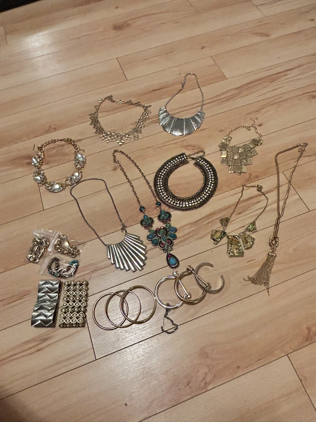 Bracelets and necklaces