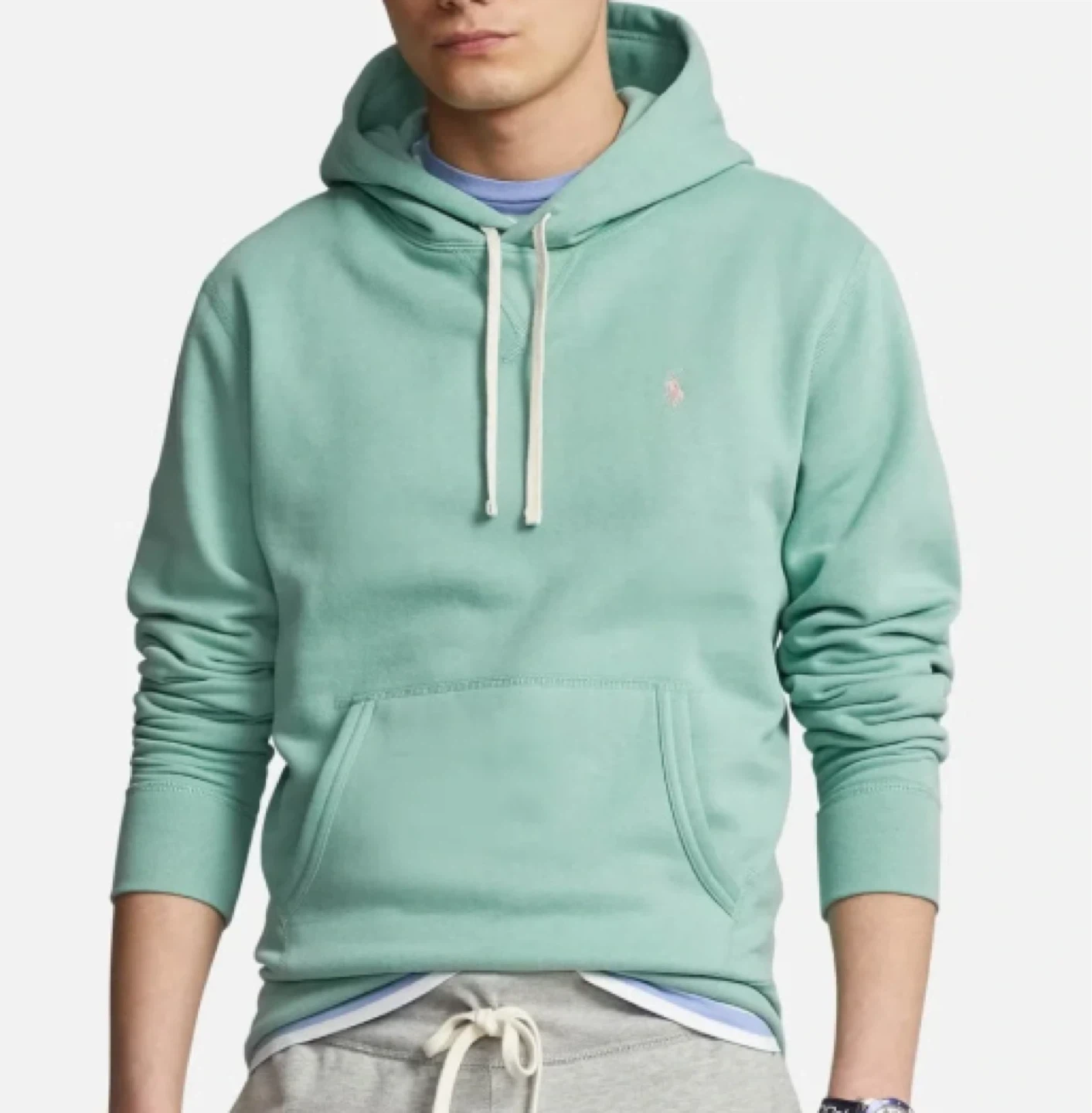 Polo Ralph Lauren The Cabin Fleece Hoodie Sage Green - photo 3