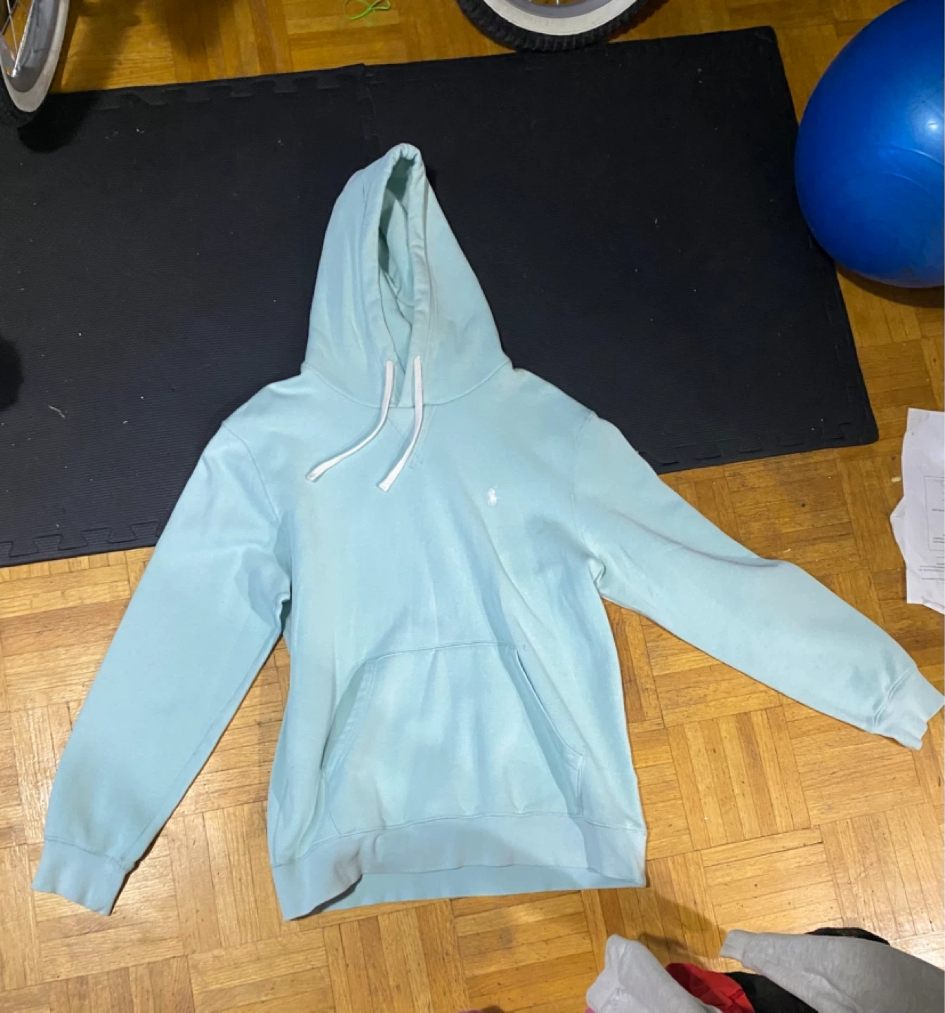 Polo Ralph Lauren The Cabin Fleece Hoodie Sage Green
