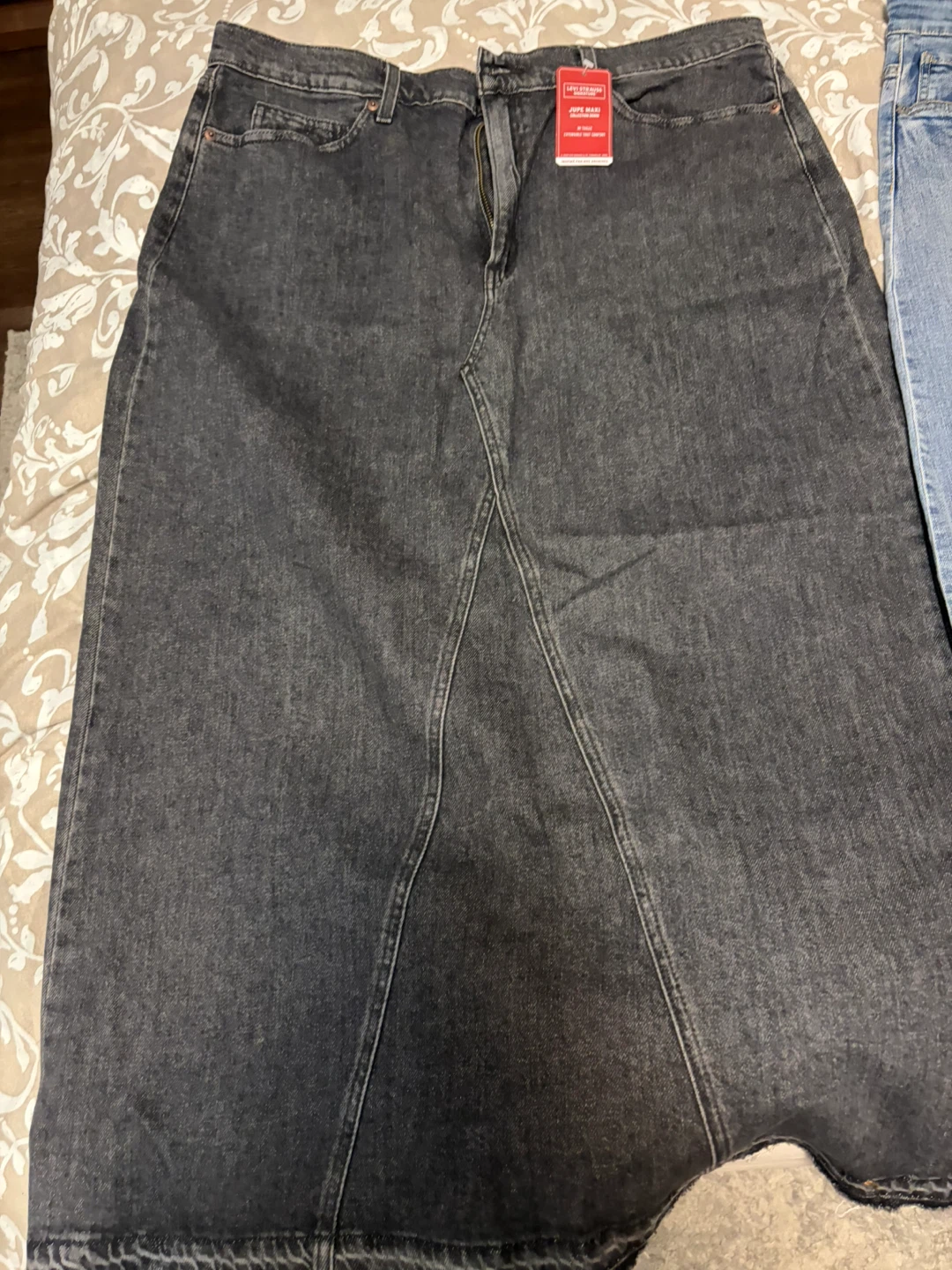 Maxi Denim Skirt - photo 2