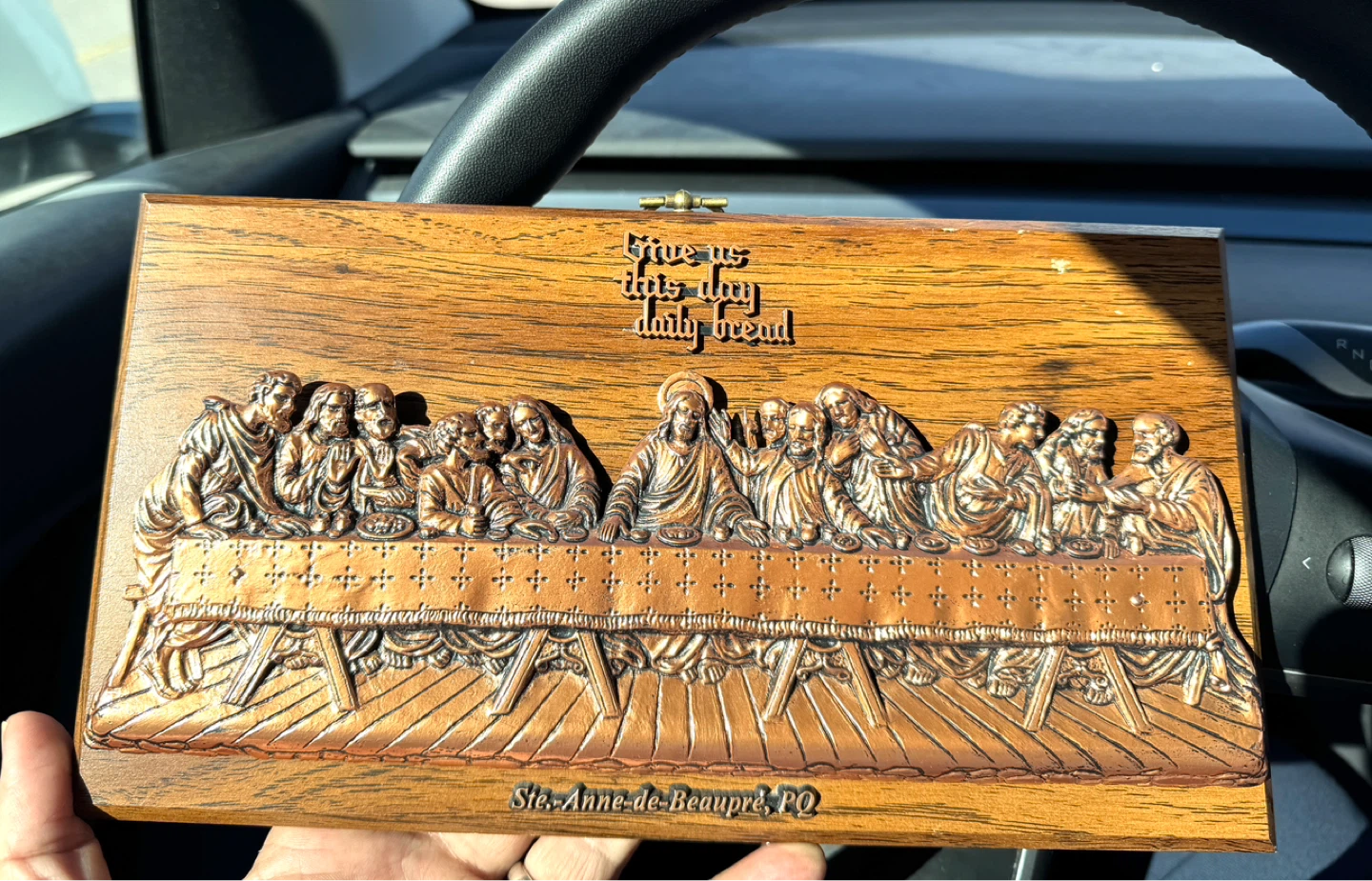 Wooden Decorative Plaque - The Last Supper