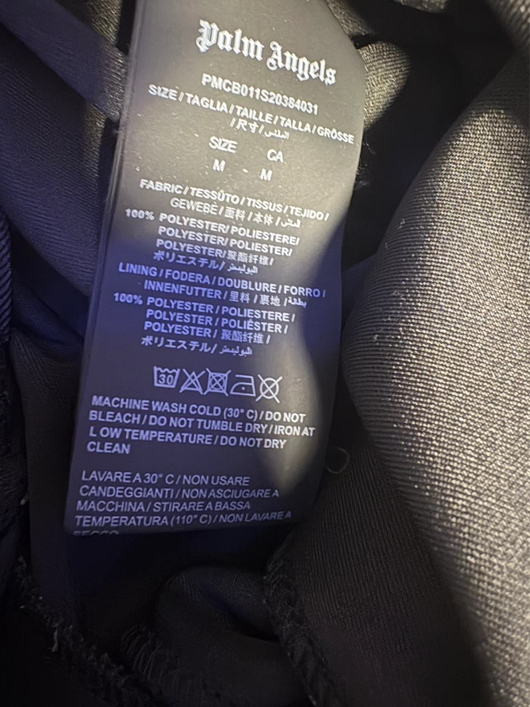 Black Palm Angels Track Pants - photo 2