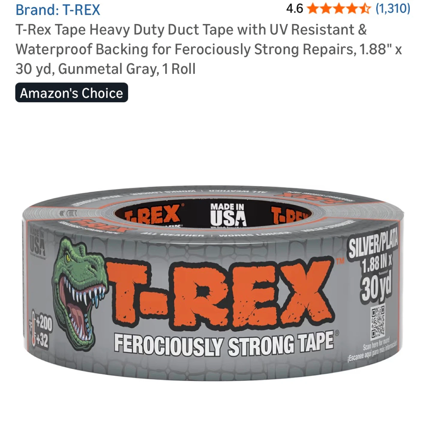 T-REX Duct Tape (4 left) - photo 3