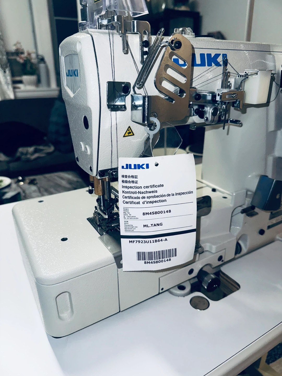 JUKI MF-7523 Industrial Coverstitch Machine w - photo 4