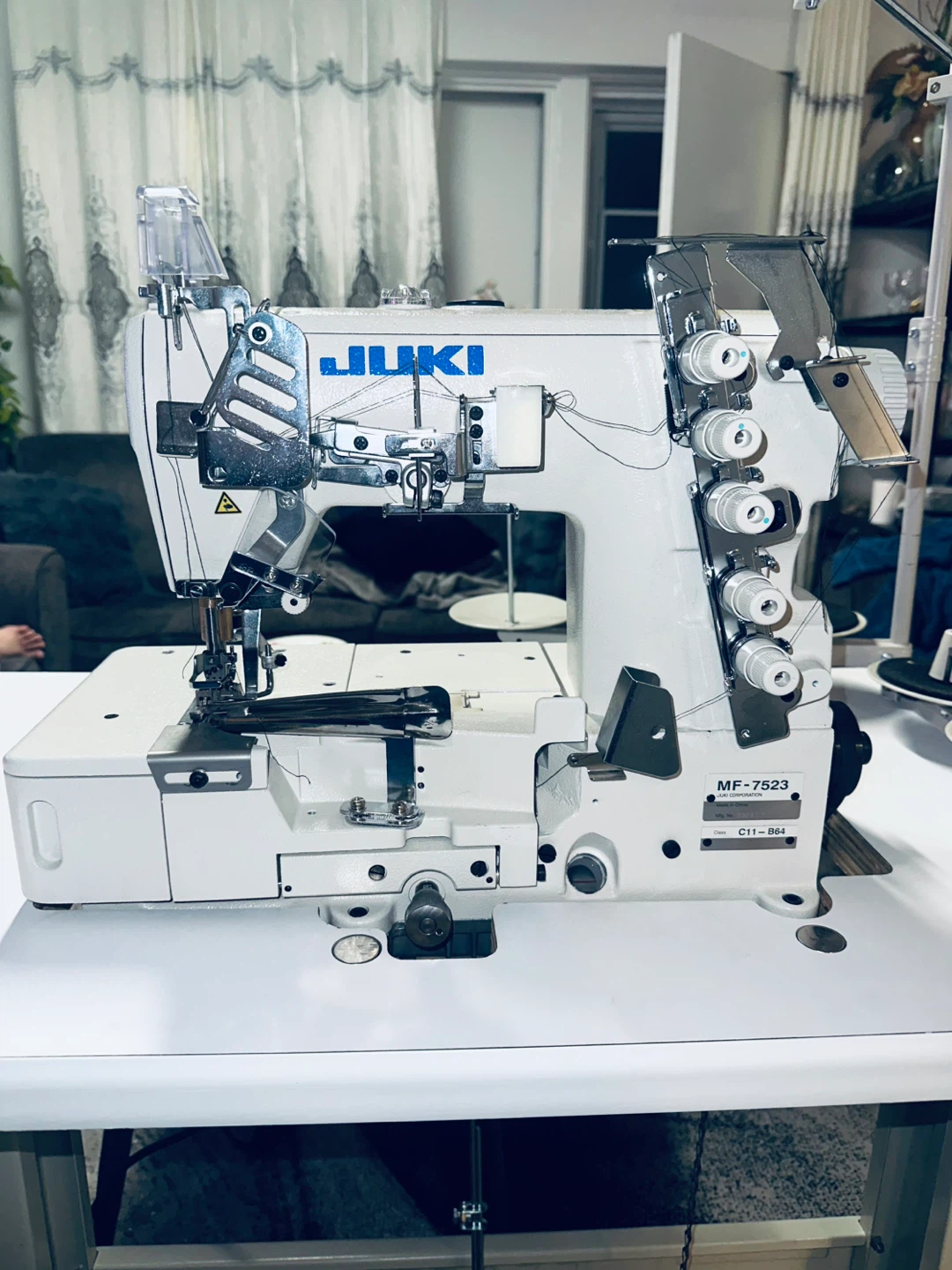 JUKI MF-7523 Industrial Coverstitch Machine w