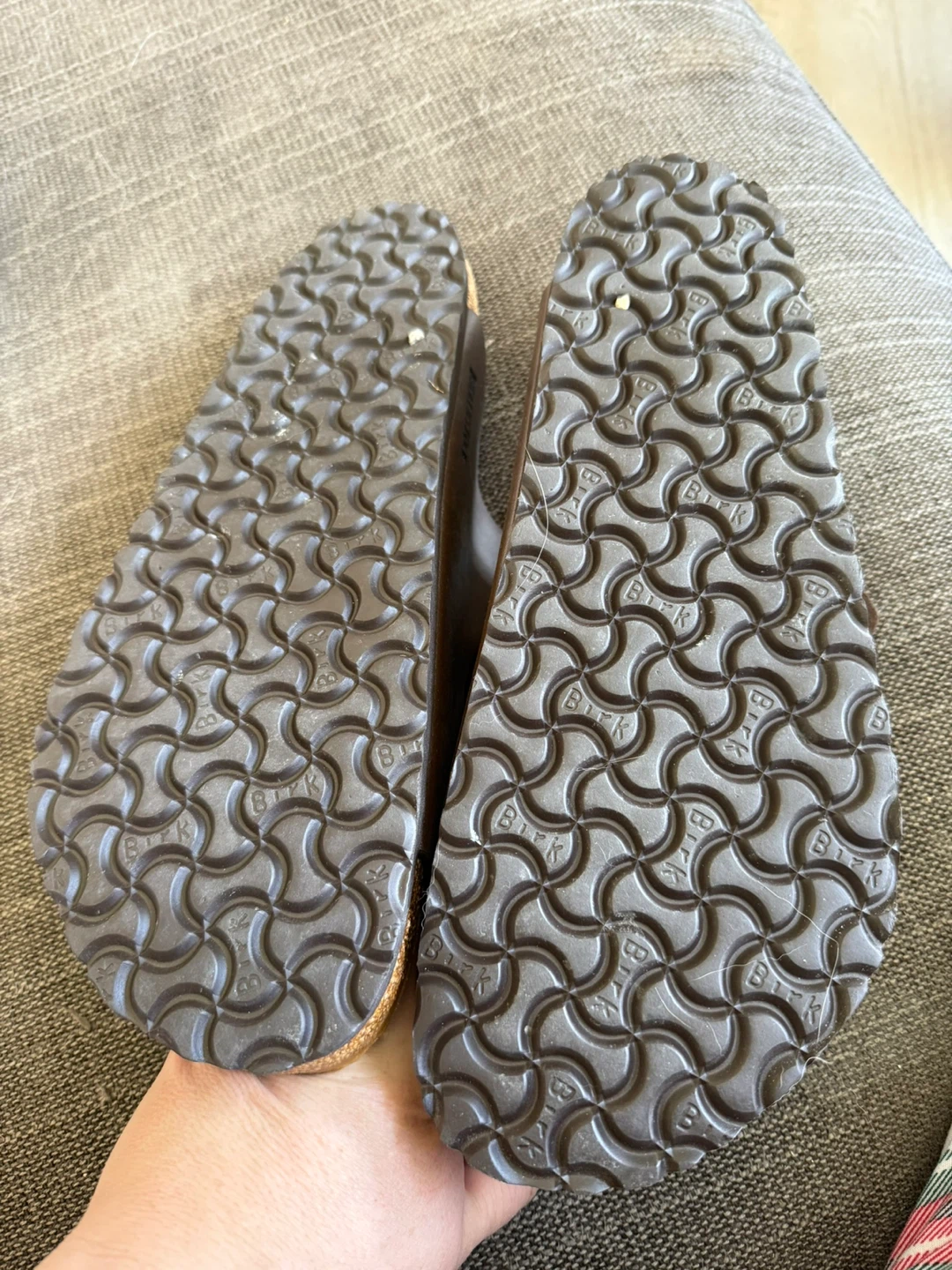Birkenstock Arizona Sandals - Brown Leather - Size 46 - photo 2