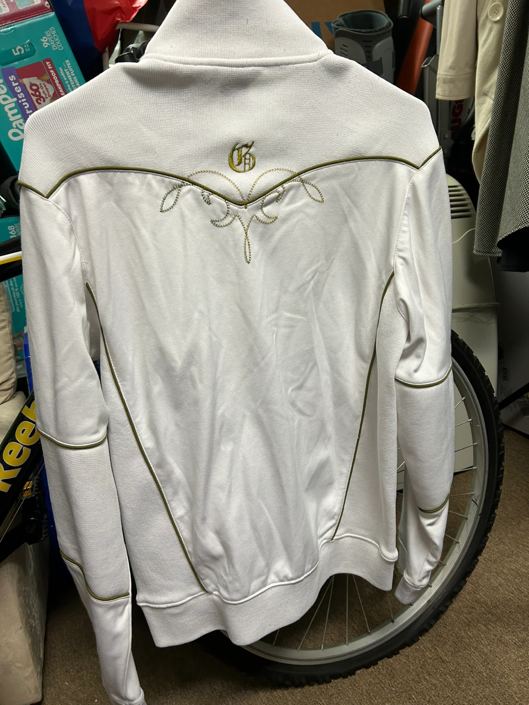 Groogy White Zip-Up Jacket - photo 2