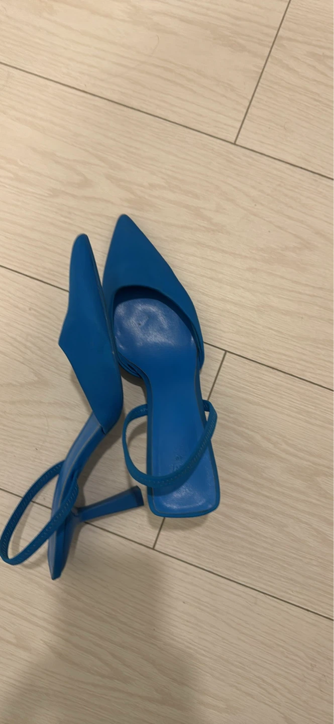Blue H&M Slingback Heels - Size 40