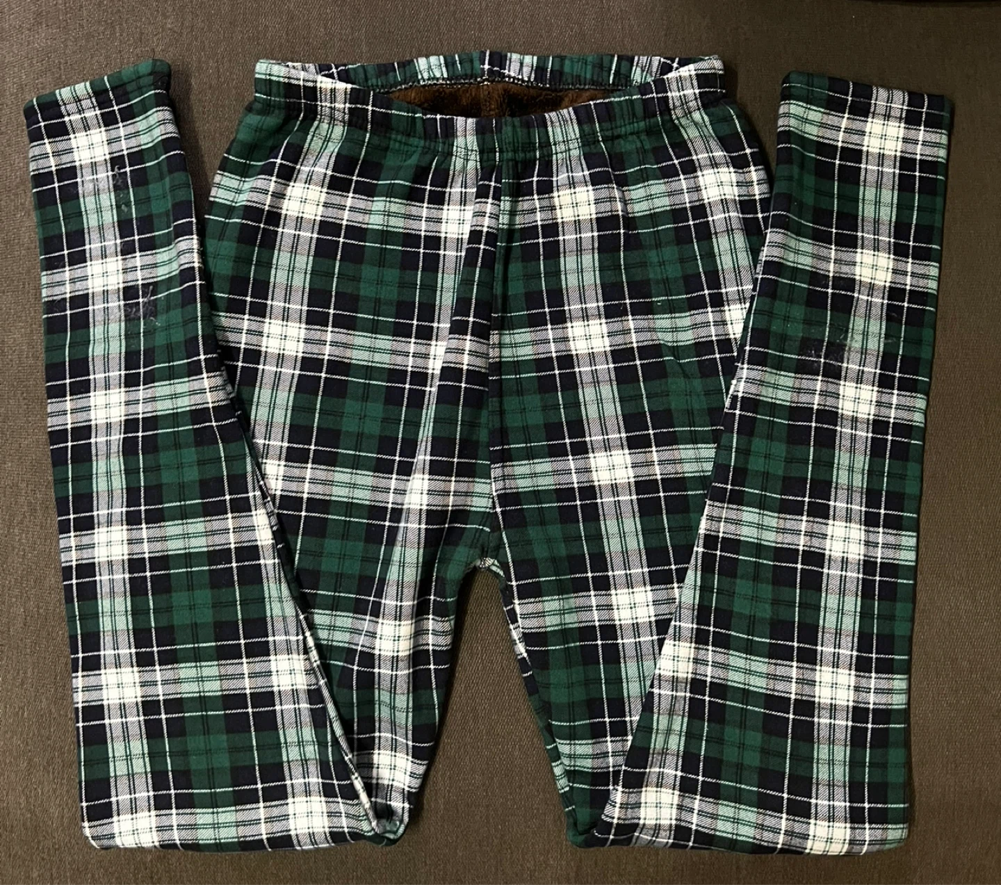 Just Cozy Plaid PJ leggings