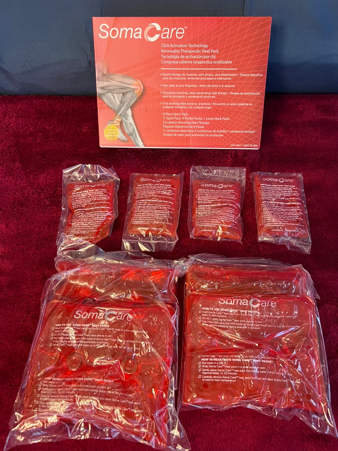 Renewable Therapeutic Heat Packs