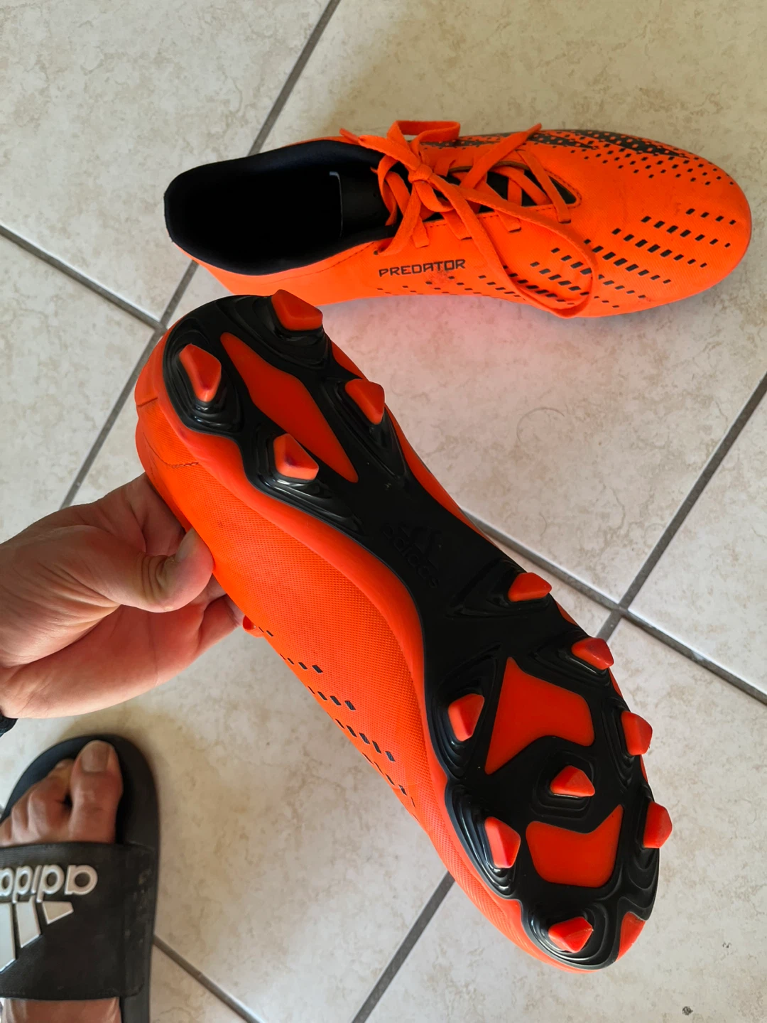 Adidas Predator Soccer Cleats Orange - photo 3