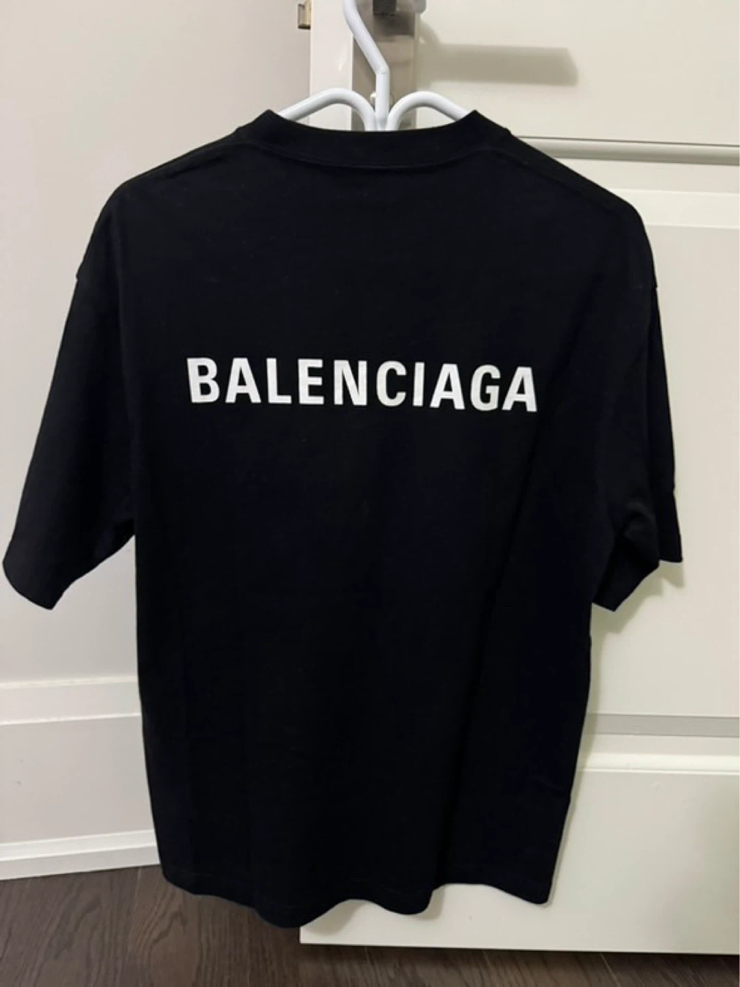 Balenciaga Black Logo T-Shirt - photo 2