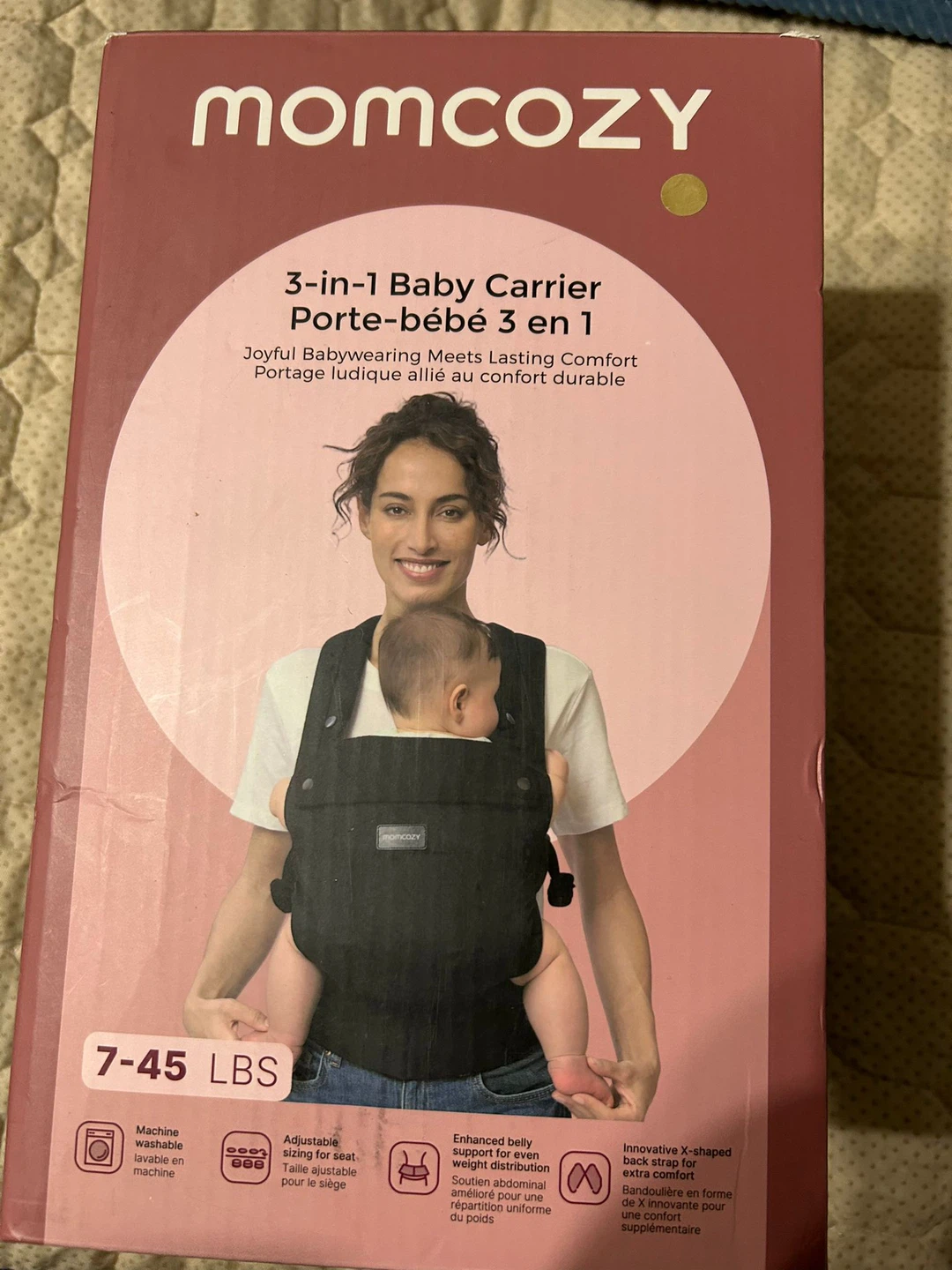 Brand New-Momcozy 3-in-1 Baby Carrier - photo 5