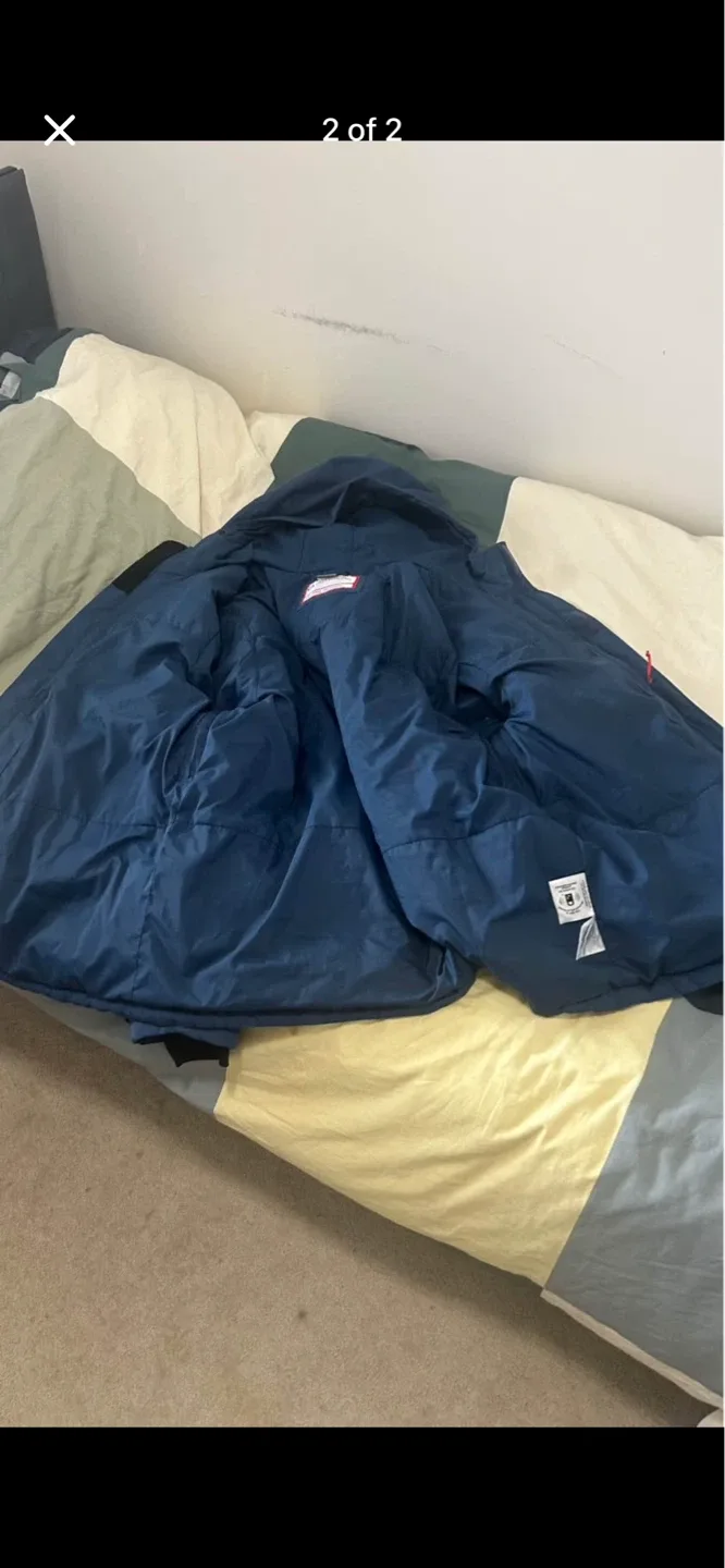 Navy Blue Winter Jacket - photo 2