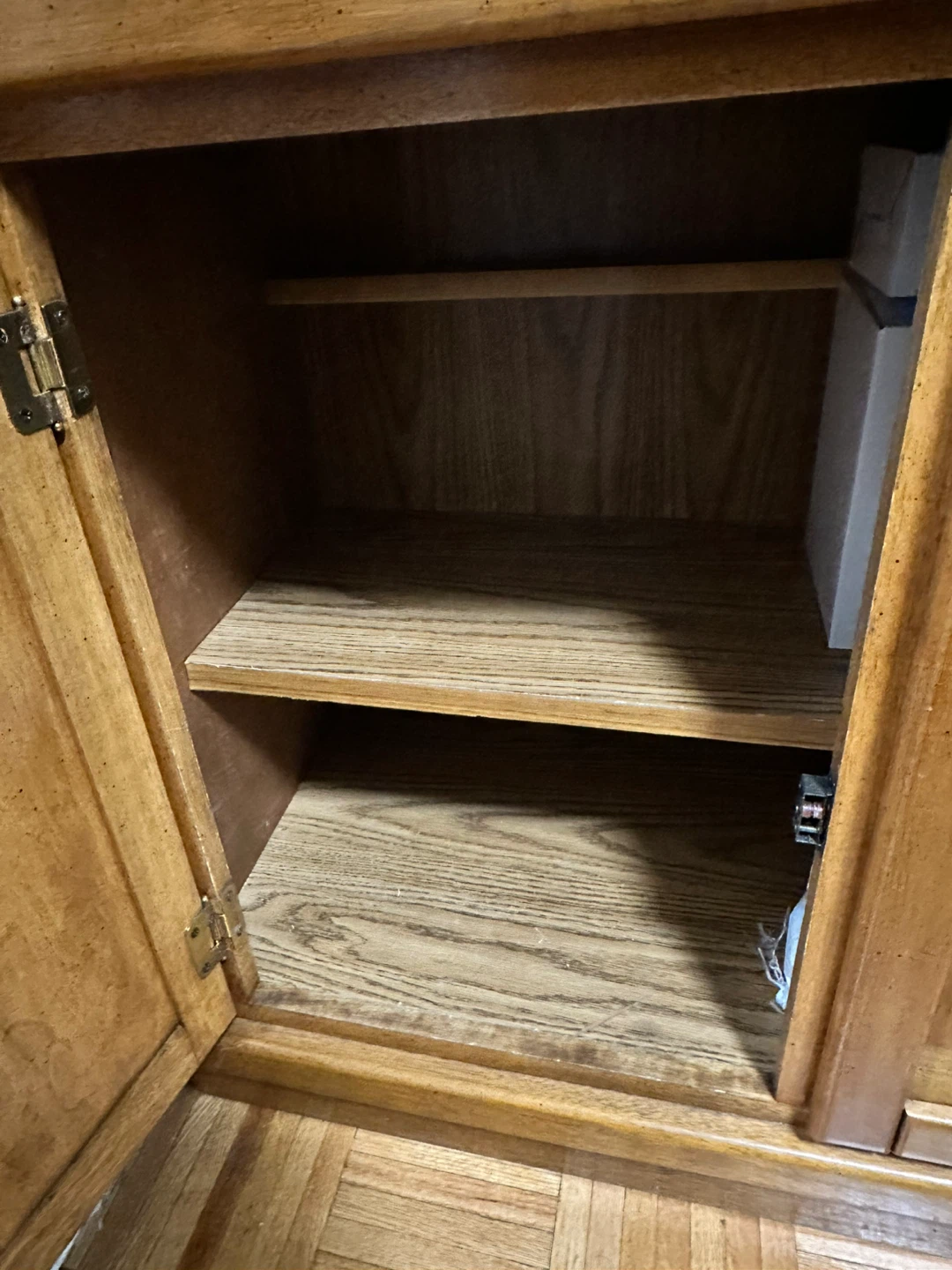 Wooden Display Cabinet with Glass Doors - photo 2