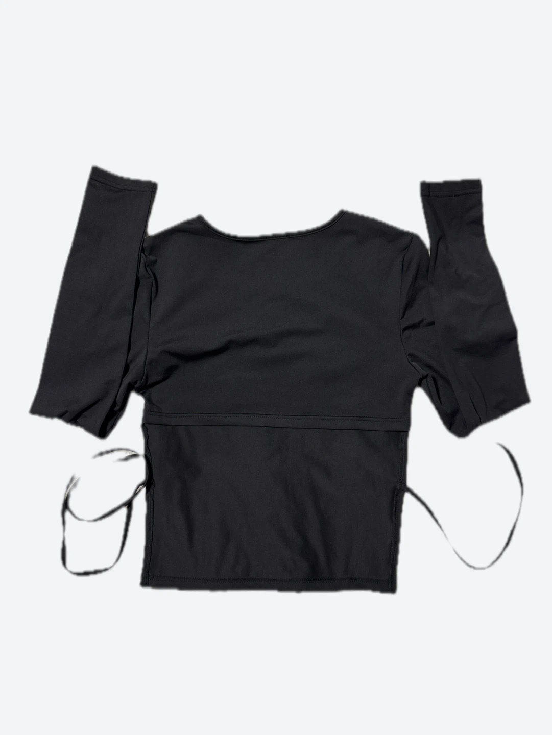 🖤 Long Sleeve Cutout Top - photo 3