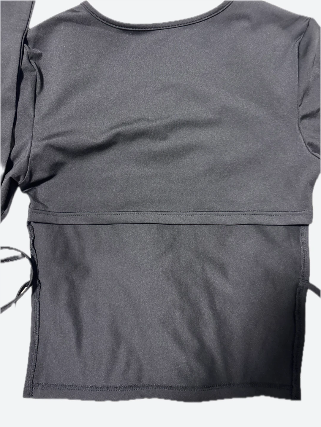 🖤 Long Sleeve Cutout Top - photo 4