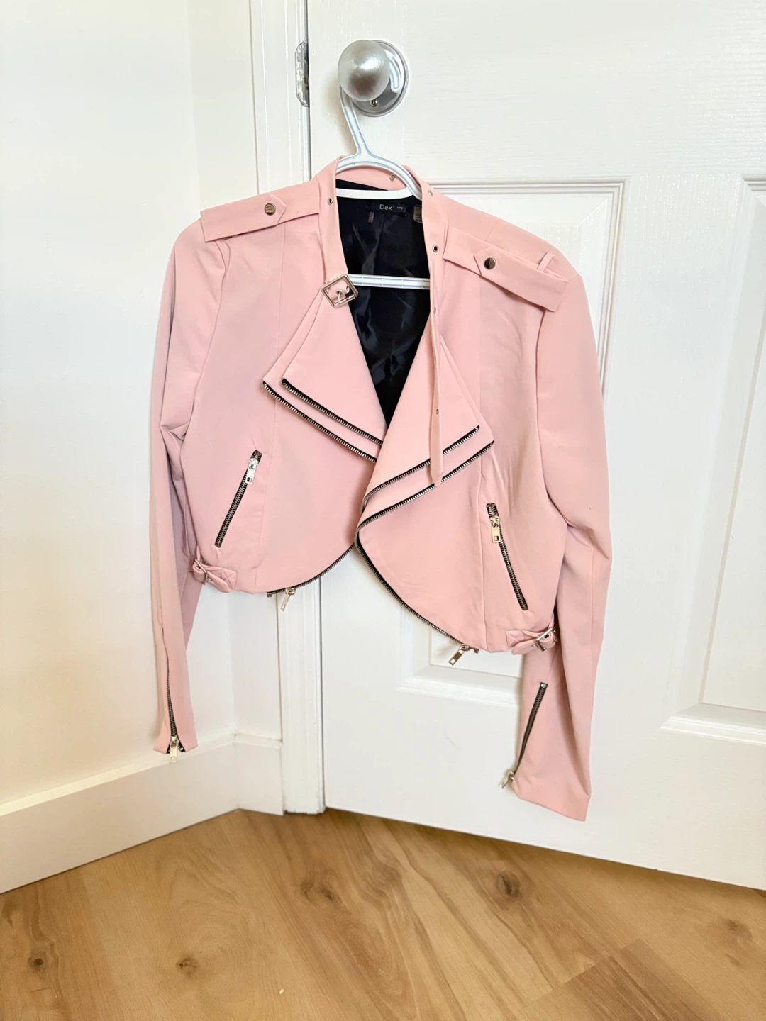 Dex Pink Moto Jacket